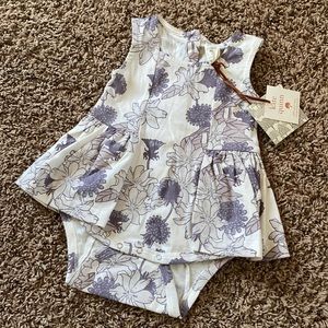 NWT KATE QUINN 6-12 Month Old Floral Onesie